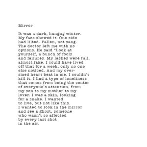 poem by Kate Lutzner