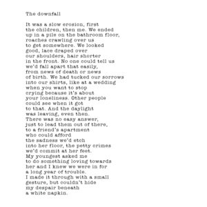 poem by Kate Lutzner
